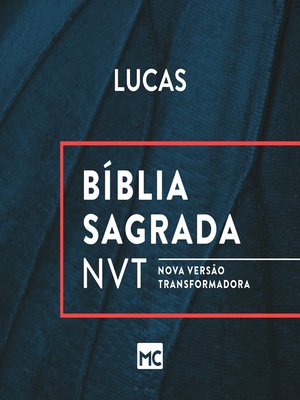 cover image of Bíblia NVT--Lucas